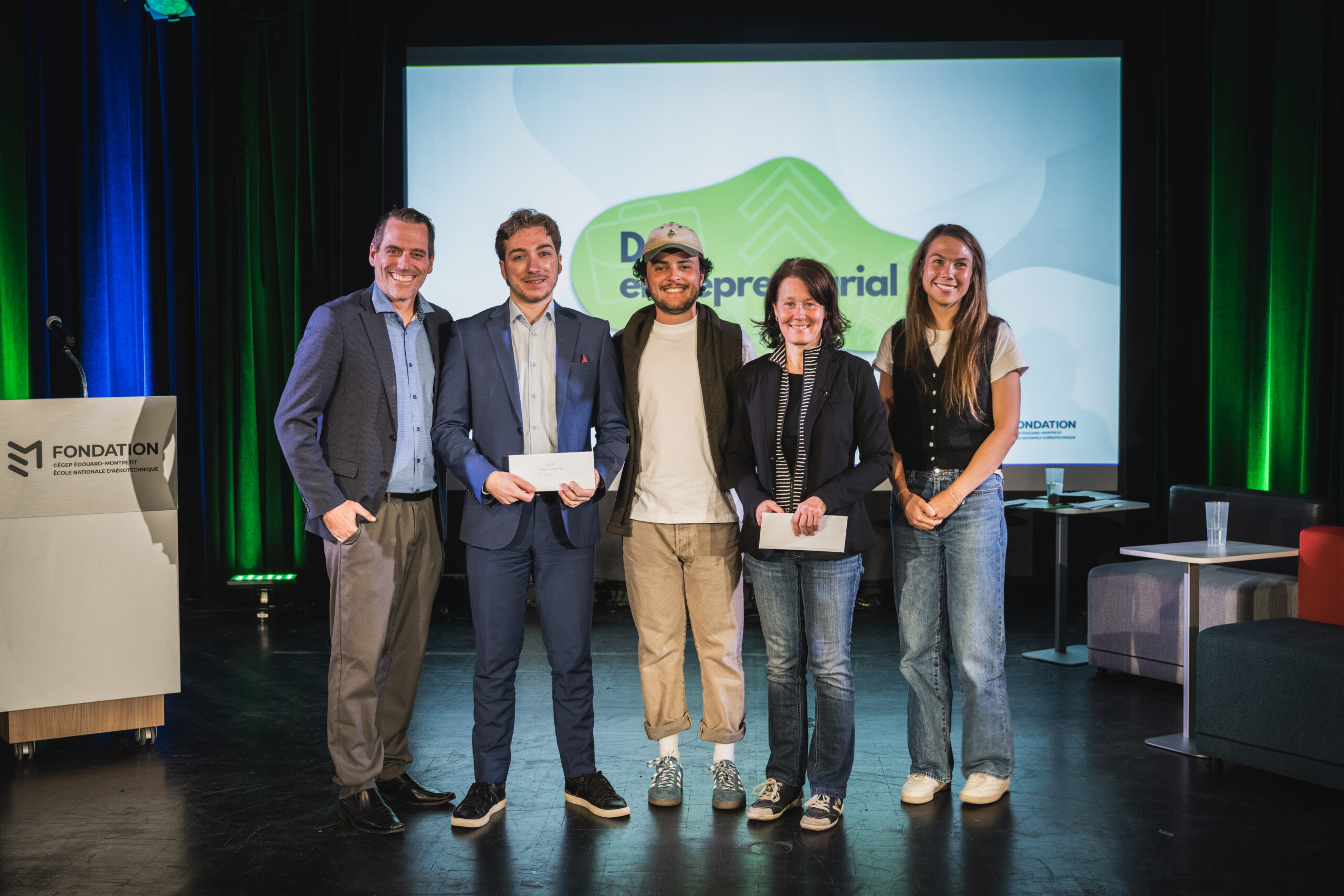 Nicolas Quenneville, pour l’entreprise N-ERGY 
